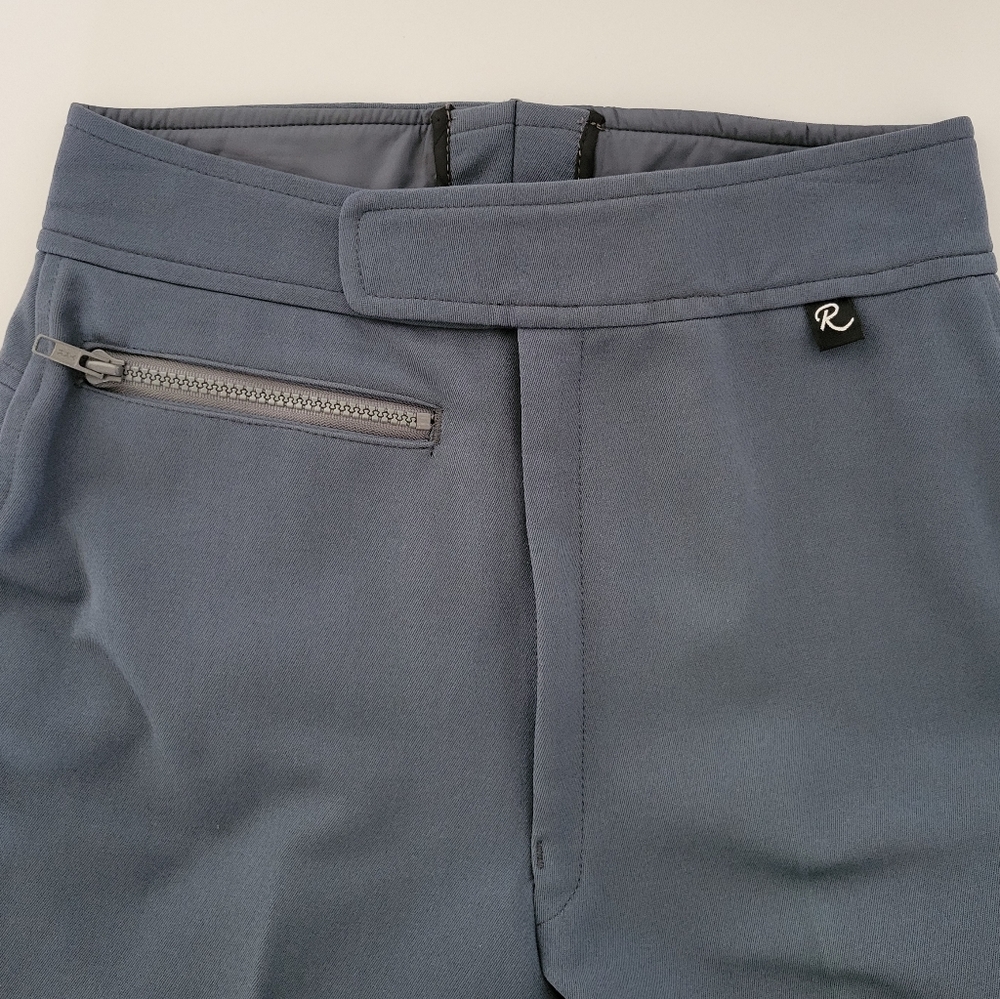 Grey Ski Pants Size 10 Long Roffe Made in USA